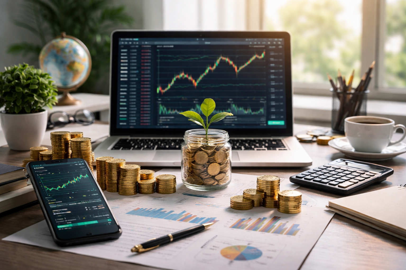 Investment growth and financial planning